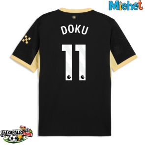 Manchester City Jeremy Doku #11 Vieraspaita 2026-27 Lyhythihainen